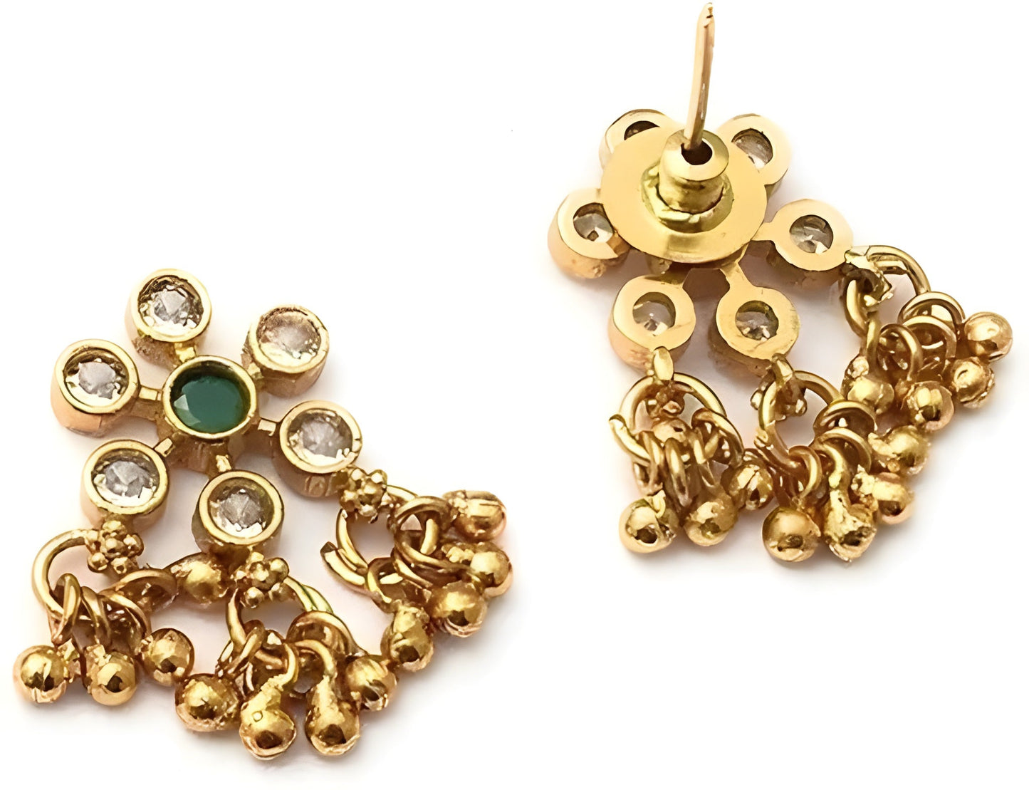 Elegant Kundan Pearl Jewelry Set