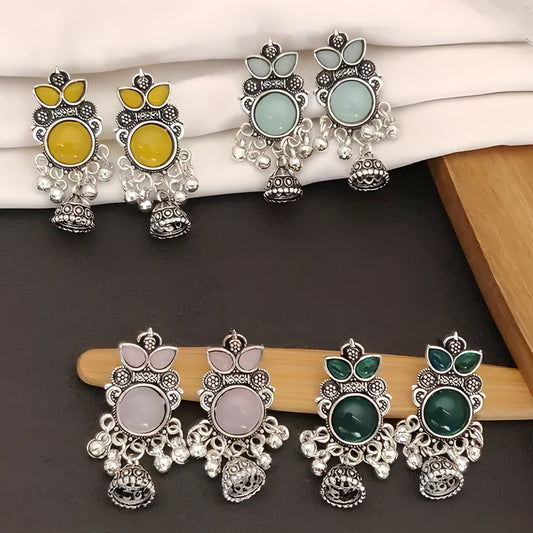 Boho Chic Jhumka Set